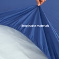 thumbnail image 5 of Blue Mattress Protector Waterproof Bed Cover Full Size Mattress Pad Cover 12'' Deep Pocket Fitted Sheet, 5 of 7
