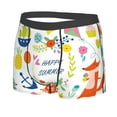 thumbnail image 2 of Disketp Summer Animal Men'S Boxer Briefs,Soft And Breathable Cotton Underwear With Comfortflex Waistband, 2 of 9