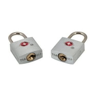 G-Force TSA-Approved 2-Pack Cast Zinc Alloy Pad Lock