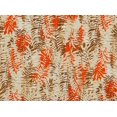 thumbnail image 2 of Zelouf Palm Tree Stripe On Stretch Cotton Sateen  , Sewing, DIY, Crafts Fabric by the Yard, 128 Tan/orange, 10 Yard, 2 of 2