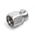 thumbnail image 3 of Allume 1Pc Sewer Jetter Nozzle Kit Rotating Button Nose Jet Nozzle Stainless Steel Fixed Jetting Nozzle for 1/4 Inch Pressure Washer Accessories Silver, 3 of 6