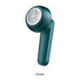 thumbnail image 2 of Ounissouiy Eliminador de pelusas de suéter con 6 cuchillas y apagado automático: no daña la tela ni lastima las manos Suministros de limpieza para el hogar Verde uno, 2 of 6