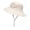 Beige, variant on Toddler Baby Sun Hat Boy Girl Summer Cotton Bucket Hat Kids Adjustable Sun Protection Wide Brim Beach Hat