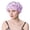 Purple-L, variant on Adjustable Silk Hair Care Cap for Women Sleeping Reduce Breakage & MaintainShine Bonnet Cap Shower Cap for Bathing