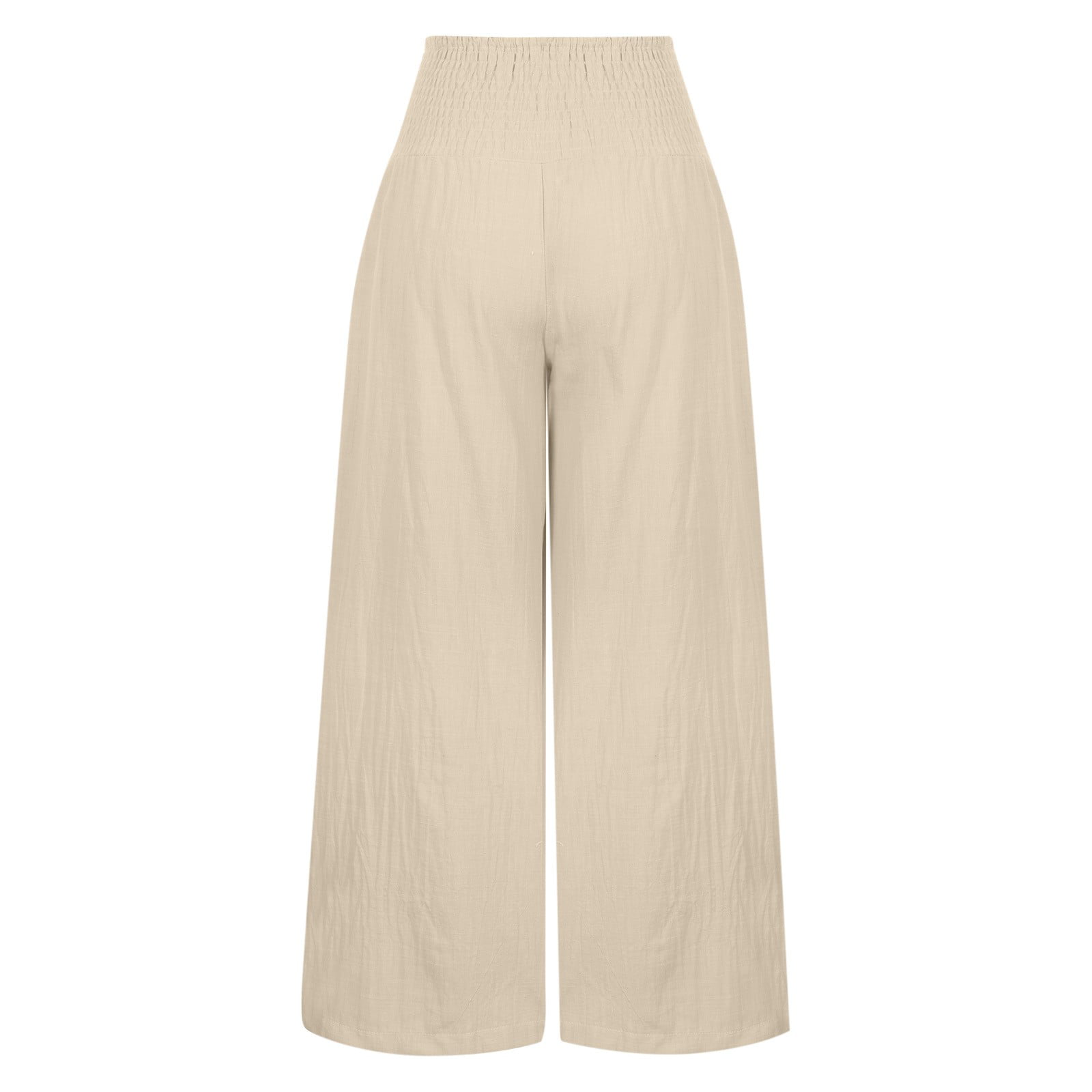 Please Shop Online Solid-colour palazzo trousers with side pockets Sito  ufficiale