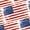 US Flag, variant on Memory Foam Fun Pillow with Cool-to-the-Touch Cover, Standard/Queen, Cosmic Blue, 2 Pack