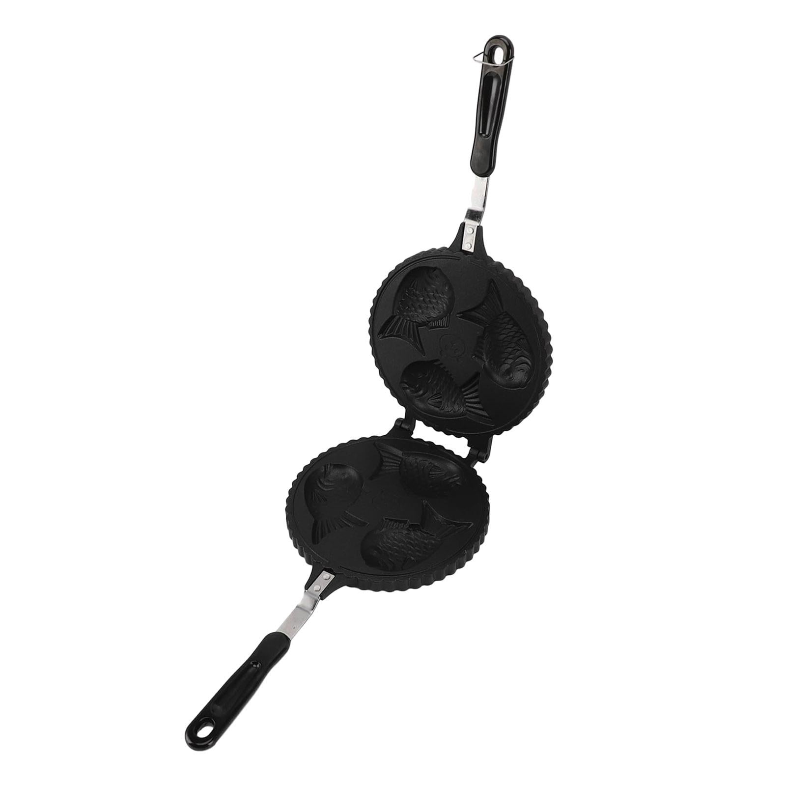 Nishiyuenyi Pancake Maker Waffle Cake Maker Baking Double Pan Non-Stick for Tea Shop Kitchen