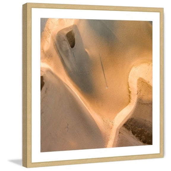 Marmont Hill "Sand Hills" By Karolis Janulis Framed Painting Art Print, 18.0" x 1.5"
