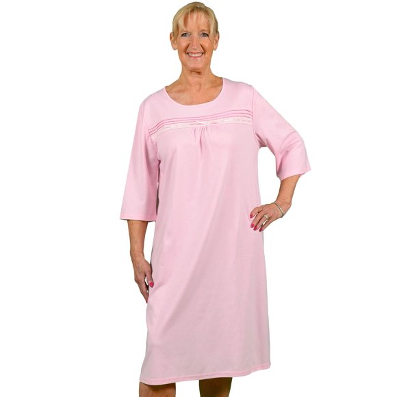Camisón Ovidis Adaptive Olivia Pink S para mujeres mayores