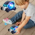 thumbnail image 4 of Msgweeeg Building Toys for Kids Ages 4-8 Gifts for 3 Year Old Boys Kids Cars Children's Electricity Toy Car Boy Flash Music Toy Car Electricity Smart Light Cartoons Toy Car for Children, 4 of 7
