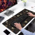 thumbnail image 2 of Long Mouse Pads for Desk,Paw Print Desk Mats on Top Of Desks, Desk Mouse Pad Extra Large with 3mm Non-Slip Base and Stitched Edge for Gaming,Office,Work,Home 31.5"x15.7", 2 of 6
