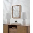 thumbnail image 2 of Mark&Day Table Lamps, Register Modern White Bedside Table Lamp Set of 2 for Nightstand Bedroom, Living Room or Office (19" H x 8" W x 8" D), 2 of 8