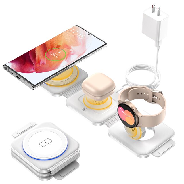 Estación de carga inalámbrica EARTEANA Pocket para dispositivos Samsung
