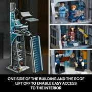 LEGO Marvel Avengers Tower Building Kit, Detailed Recreation of the Iconic HQ Featuring Classic Movie Scenes, 31 Figures and Accessories, Gift for Marvel Fans and Model-Makers, 76269