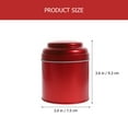 thumbnail image 2 of BRIGHTFUFU 3Ud Portátiles De Hojalata Roja Para Guardar Té O Especias Con, 2 of 7