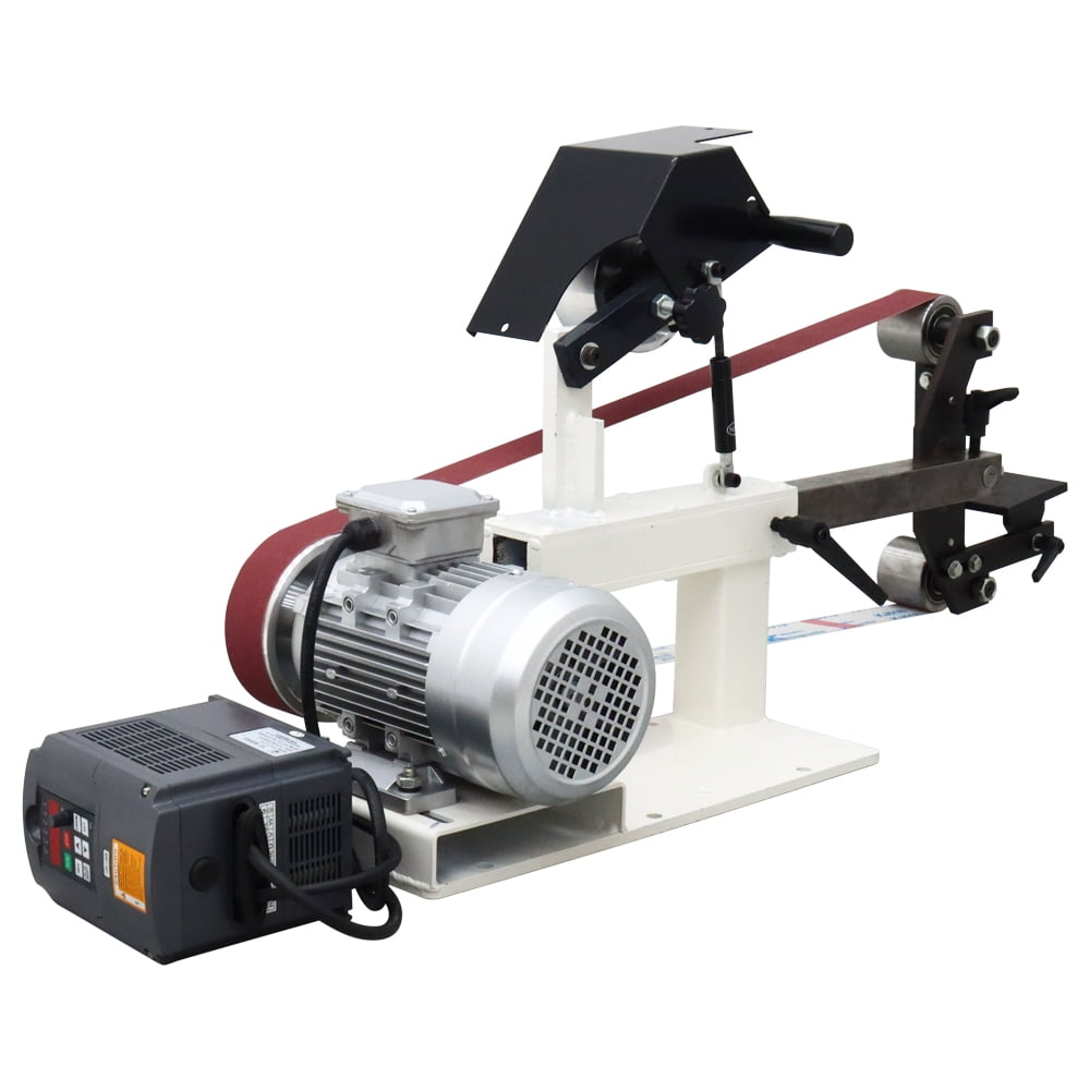 INTBUYING Frequency Conversion Industrial Grade 72-82in Sand Belt Machine Grinder