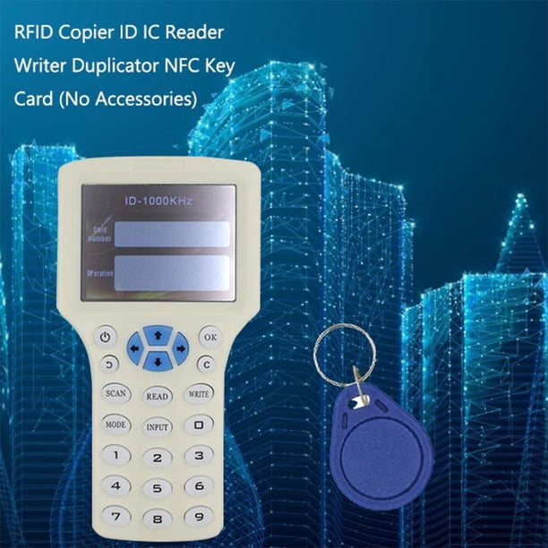 RFID copiadora ID IC lector escritor duplicador clonador programador NFC llave tarjeta