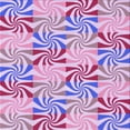 thumbnail image 1 of Ahgly Company Machine Washable Indoor Square Transitional Orchid Purple Area Rugs, 8' Square, 1 of 7