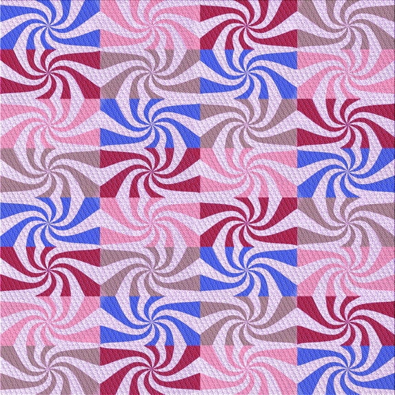 Ahgly Company Machine Washable Indoor Square Transitional Orchid Purple Area Rugs, 8' Square