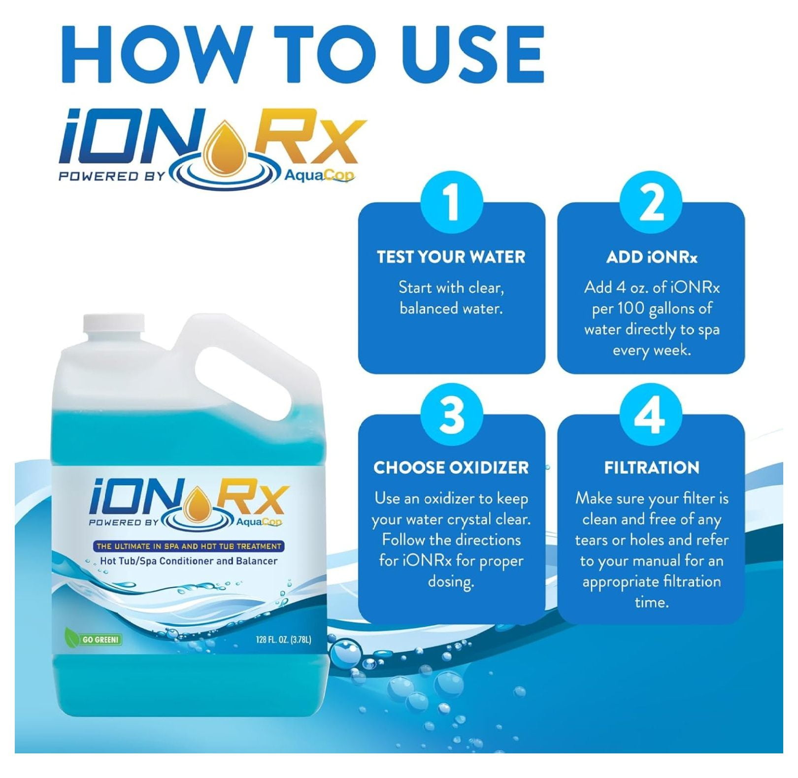 All Weather Hot Tub & Spa Treatment: The Easy for , Sensitive-Skin-Friendly spa Water. Balances, clarifies, and Conditions All in one.