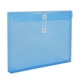 thumbnail image 1 of Nvzi Sobres expandibles de plástico tamaño legal con cierre de cordón, carpetas de archivos transparentes, organizador de documentos para proyectos de polietileno, paquete de 6, color azul, 1 of 4