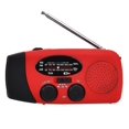 thumbnail image 2 of La radio de la manivela de la emergencia enrolla el cargador del teléfono móvil de la emergencia de la radio del dínamo de la radio solar, 2 of 5