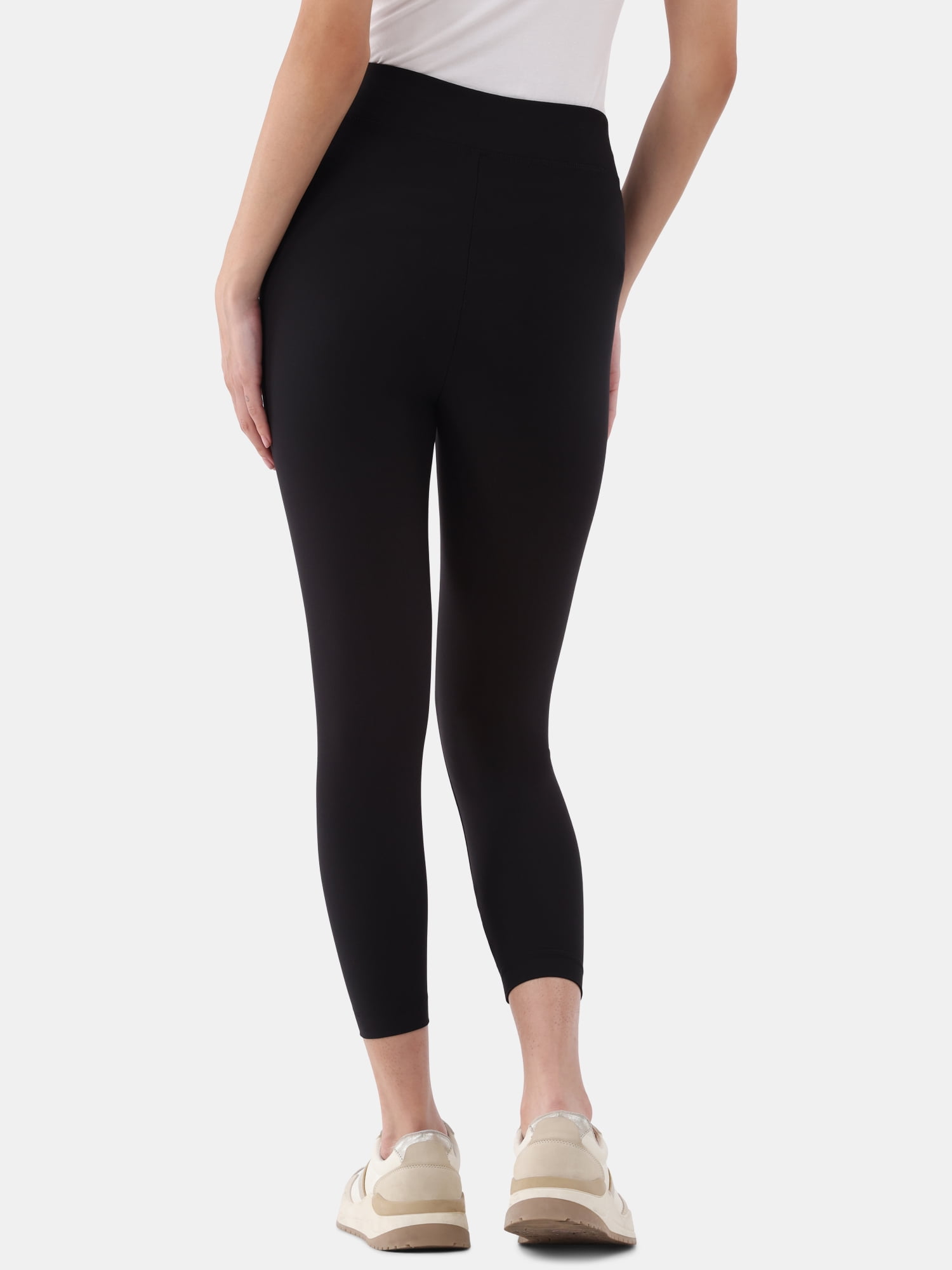 Time and Tru Women's Capri Leggings, Size XS-XXXL