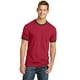 Port & Company &174; T-Shirt à Anneau en Coton. Pc54r 2XL Rouge/ Noir de Jais – image 1 sur 1