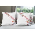 thumbnail image 6 of Ambesonne Music Throw Pillow Cover 4 Pack, Colorful Notes Butterfly, 20", Multicolor, 6 of 7