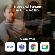 YOLOLIV YoloCam S3, 4K Streaming Webcam, 1/1.3 Sensor, PDAF Autofocus, Uncompressed 4K, 4X Zoom, for Mac/PC