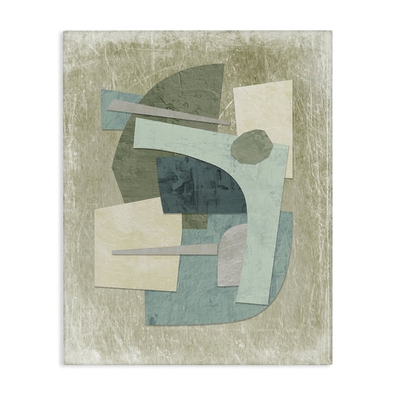 Stupell Industries Modern Layered Neutral Arrangement Canvas Art, 16 x 20, by Suzanne Nicoll