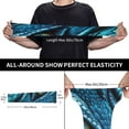 thumbnail image 4 of Lsque Blue Viper Snake Closeup Face Cooling Arm Sleeves for Men & Women -Compression Sleeves to Cover Arms for Working,Sun Sleeves for UV Protection,Breathable, Moisture-Wicking, 4 of 8