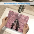 thumbnail image 6 of Demon Slayer Nezuko Desk Mat, Gaming Mouse Pad Mat with Non-Slip Base Stitched Edges Mousepad for Computer, Office, and Laptop 10 x 12 inch, 6 of 8
