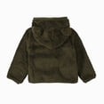 thumbnail image 5 of Staki Baby Girls Coats Toddlers Puffer Jacket Bear Hooded Coats 3-24M(Green,12-18 Months), 5 of 5