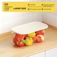 Black and Friday Deals Fruit Containers for Fridge Food Storage