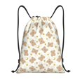 thumbnail image 1 of Gaeub Kawaii Bear Drawstring Backpack Bag Sport Gym Sackpack Heavy Duty String Backpack for Men Women-Medium, 1 of 6