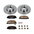 thumbnail image 3 of Power Stop Front Stock Replacement Brake Pad and Rotor Kit KOE398, 3 of 8