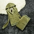 thumbnail image 1 of Women's Tracksuit Set Fashion Brand Juicy Coursera Long Sleeve Hooded Sweatshirt and Pant Set Two Piece Set Casual Jogging Suit, 1 of 5