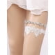 thumbnail image 5 of Formery Wedding Rhinestone Garter Set White Bride Lace Leg Band Crystal Muslo Decor Prom Party para novia y dama de honor (2PCS) Zhivalor YZY1217, 5 of 6