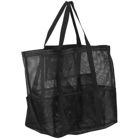 WRISTBIQUE Summer Beach Bag Tote Bag Mesh Design Nylon Travel 1Set Women Outdoor