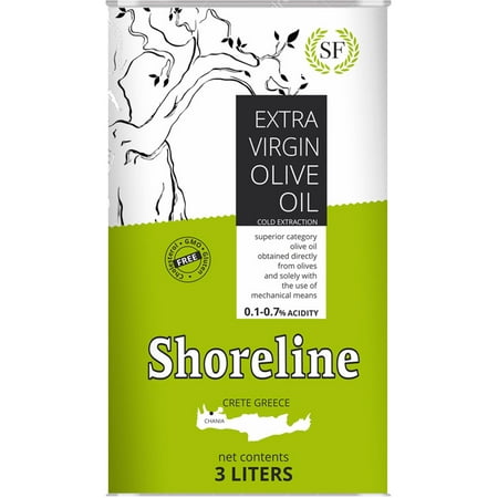Shoreline Cretan Extra Virgin Olive Oil 3 Liter