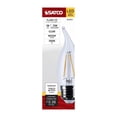thumbnail image 4 of Satco S12510 CA10 Candle LED Light Bulbs 3W 120V 3000K 250 Lumen E26 Medium Base Dimmable Wet Location (6 Pack), 4 of 10