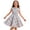 Light Blue, variant on Girl Dresses Sleeveless Polka Dot Bow Back Elegant Occasion Dress Dress for Girls Light Blue 11-12 Years