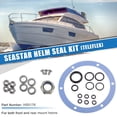 thumbnail image 2 of 1set Outboard Hydraulic Cylinder Oil Filler Pipe Seal Repair Kit Hydraulic Helm Seal Kit Metal, 2 of 6