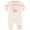 Natural Heather, variant on Jesus Loves Me Lamb Baby Fleece Romper