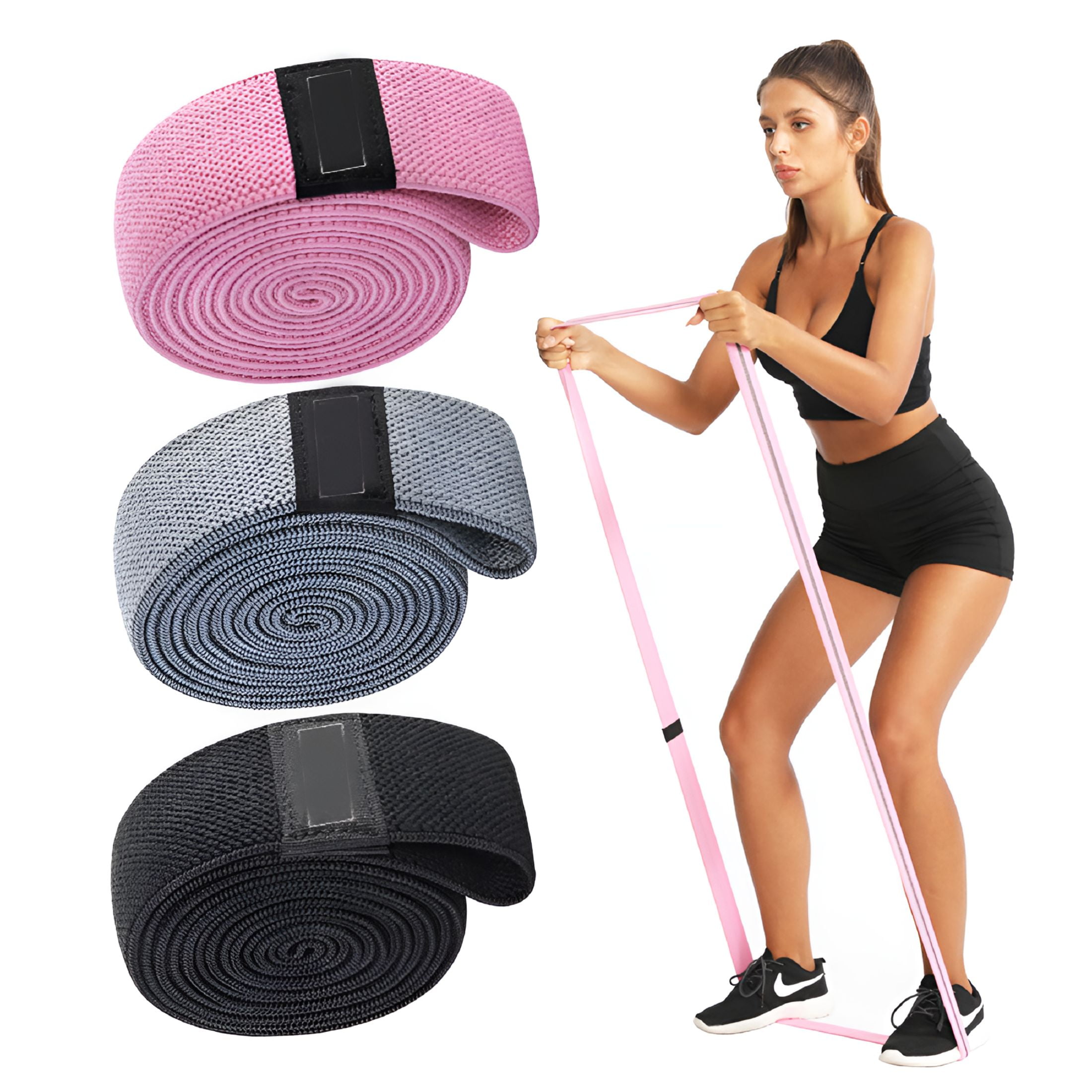 BESTSKY 2026 New Long Resistance Bands for Working Out. Yoga Bands Resistance Bands for Pull Ups, for Strength Training, Yoga, Home Workouts, Fitness Routines, Stretching, Rehabilitation.