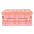 thumbnail image 1 of KAKOWELY Caja de almacenamiento de plástico con tapa, organizador plegable, apilable, 1 of 5