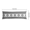 thumbnail image 6 of Boho Long Body Pillow Cover – Soft & Breathable Ethnic Fabric, Hidden Zipper, 20"x54", Stylish Abstract Tribal Print – Gift for Side Sleepers, Pregnancy, Home Decor, 6 of 7