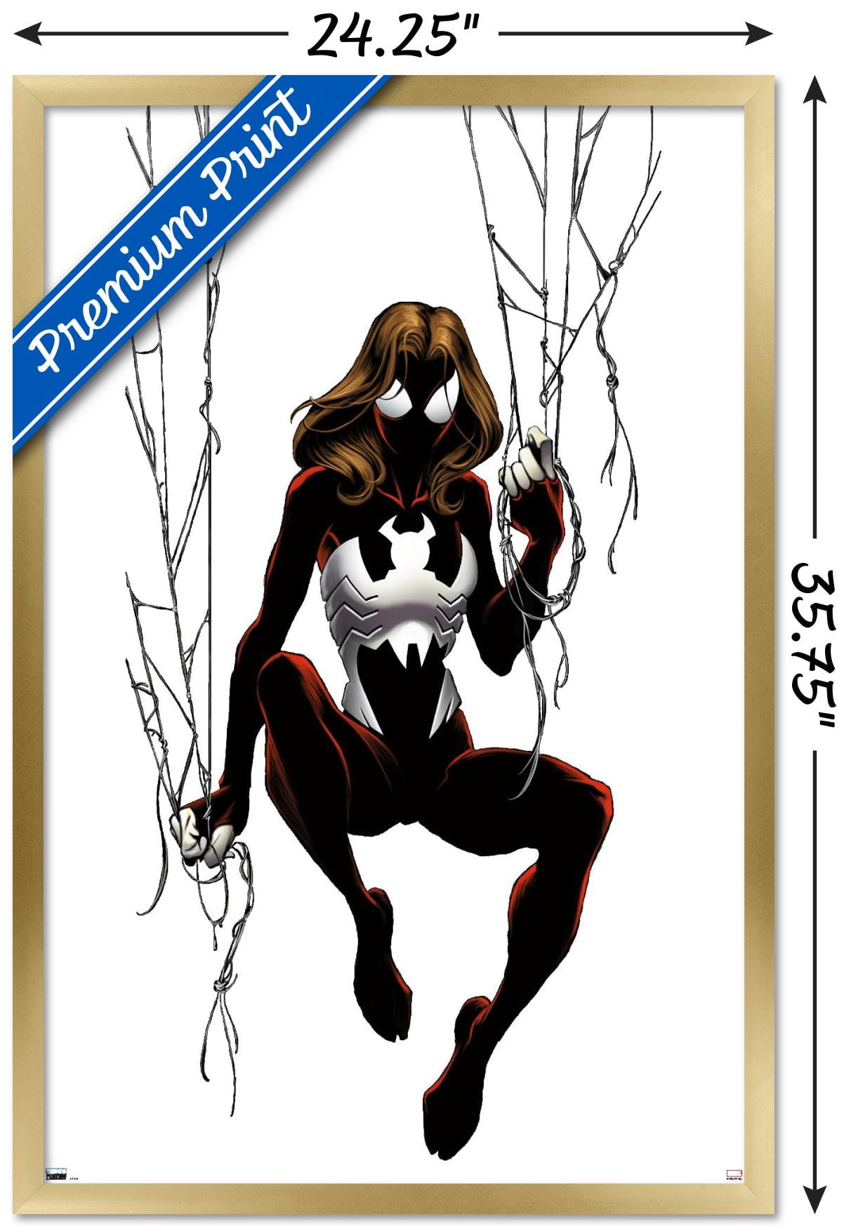 Marvel Comics - Spider Woman - Ultimate Secrets Wall Poster, 22.375" x 34", Framed