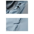 thumbnail image 4 of Wutalume Women's Outdoor Windproof Jacket, Fashionable and Comfortable Design, Waterproof Hooded Coat, Lightweight and Durable,for Daily Use and Sports Activities,Light Blue L, 4 of 6